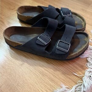 Birkenstock Dark Leather Sandals